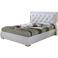 кровать двуспальная 160х200 белая cosy в Нижневартовске