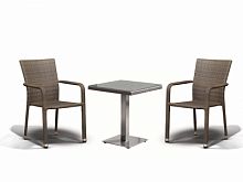 обеденная группа ачиано на 2 персоны, коричневый в Нижневартовске