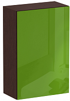 шкаф cubo с 2 полками венге, зеленый в Нижневартовске
