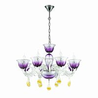 подвесная люстра odeon light ninfea 3930/8 в Нижневартовске