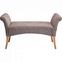 скамья с подлокотниками motley коричневый в Нижневартовске