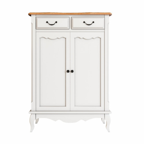 комод «leontina» на 2 ящика 2 дверки белый в Нижневартовске