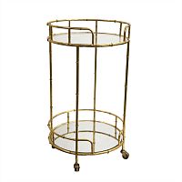 столик сервировочный zena состаренное золотой в Нижневартовске