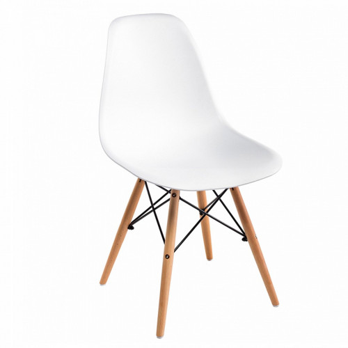 стул деревянный eames pc-015 white в Нижневартовске