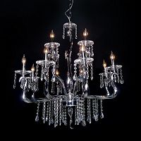 люстра mdp09059-12a от illuminati прозрачная/ хром в Нижневартовске