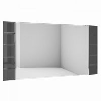 зеркало настенное венецианское с фацетом серое трэнди-3 в Нижневартовске