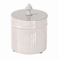 банка lisa с крышкой белого цвета в Нижневартовске