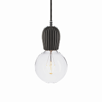 подвесной светильник beton rib black aluminum в Нижневартовске