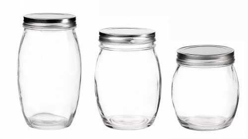 баночки для сыпучего пьеретта (набор 3 шт) в Нижневартовске