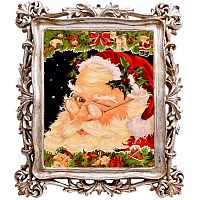 картина «с новым годом!» в раме «амели силвер», версия 4 в Нижневартовске