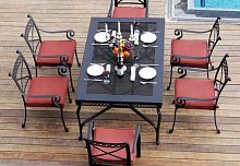 комплект мебели из литого алюминия сицилия на 6 персон в Нижневартовске