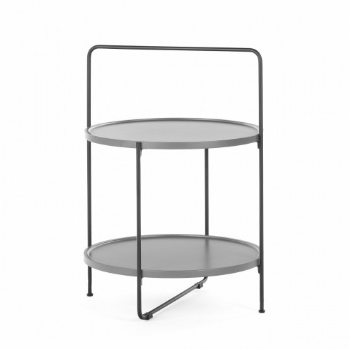 журнальный столик круглый серый fino в Нижневартовске