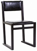 стул george черный экокожа в Нижневартовске
