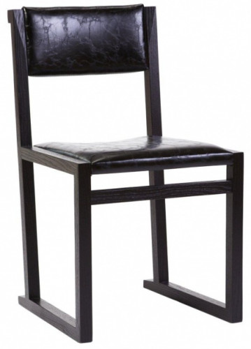 стул george черный экокожа в Нижневартовске