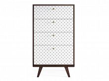 высокий комод thimon тёмный дуб / принт №047 в Нижневартовске