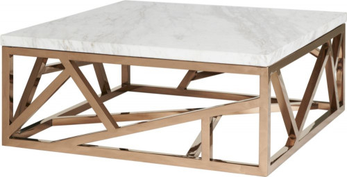 стол журнальный hf13176 золотой, белый в Нижневартовске