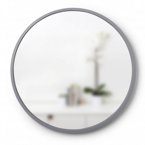 зеркало круглое в серой раме 61 см hub в Нижневартовске