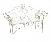 металлическая скамья тюильри (белый антик) в Нижневартовске