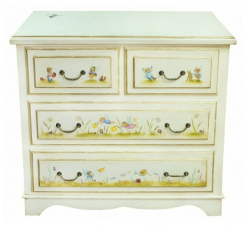 комод с росписью эльфы яркие. студия анастасии немоляевой. в Нижневартовске