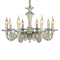 подвесная люстра omnilux oml-73403-08 белая в Нижневартовске