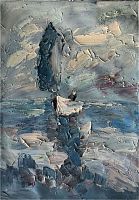 картина маслом парусная шлюпка в Нижневартовске