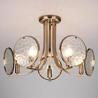 потолочная люстра eurosvet cyrus 60073/5 античная бронза в Нижневартовске