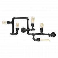 потолочная люстра ideal lux plumber pl5 nero в Нижневартовске