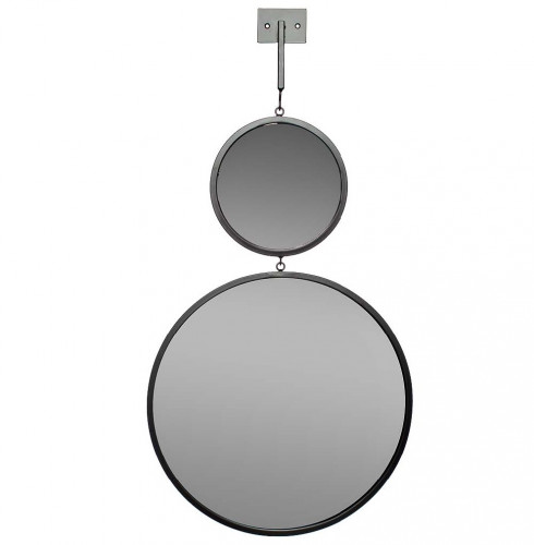 зеркало настенное черное двойное на подвесе диаметр 20-40 см в Нижневартовске