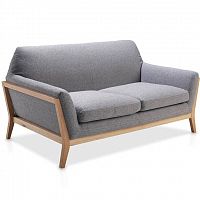 диван contemporaneo двухместный прямой серый от angel cerda в Нижневартовске