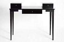 туалетный столик черный с 3 ящиками iota vanity compact в Нижневартовске