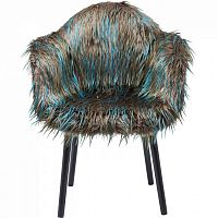 стул с подлокотниками yeti коричневый в Нижневартовске