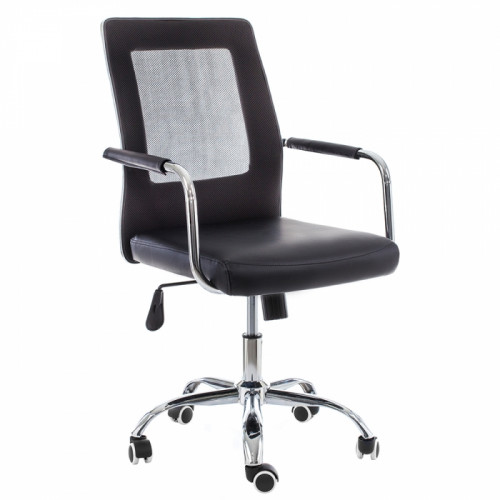 кресло компьютерное optima черное в Нижневартовске