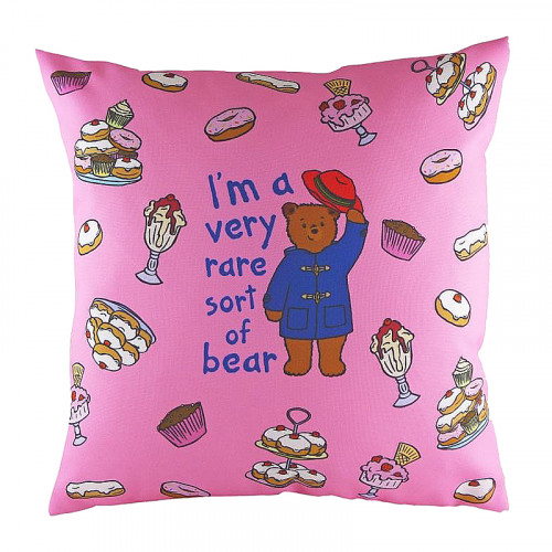 подушка с принтом paddington bear pink в Нижневартовске