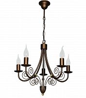 люстра дизайнерская bald коричневая в Нижневартовске