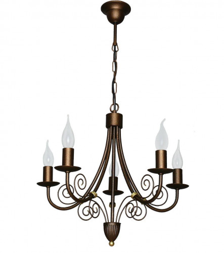 люстра дизайнерская bald коричневая в Нижневартовске