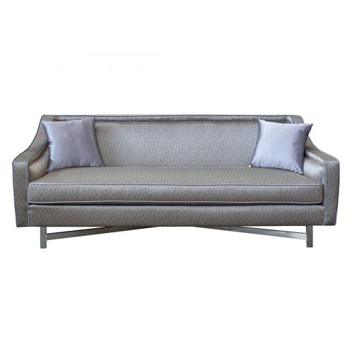 диван gd-zw-612n03 трехместный прямой серый в Нижневартовске