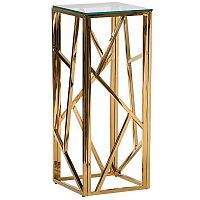 стол журнальный высокий estacada 30*30*75 см золотой в Нижневартовске