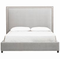 кровать dakotad 90х200 серый р в Нижневартовске