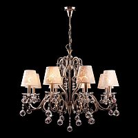 подвесная люстра eurosvet 1448/8 античная бронза strotskis в Нижневартовске