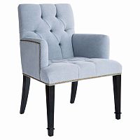 стул с подлокотниками manor rich pearl blue в Нижневартовске