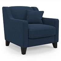 кресло halston, темно-синее в Нижневартовске