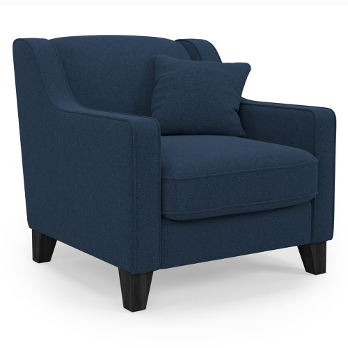 кресло halston, темно-синее в Нижневартовске