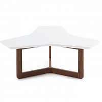 журнальный столик trangele белый от la forma (ex julia grup) в Нижневартовске