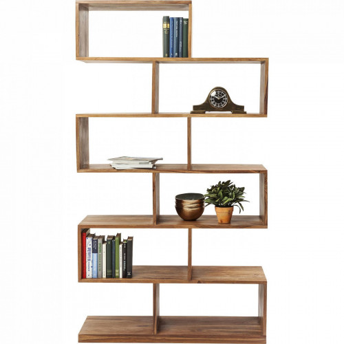 стеллаж elmo zick zack коричневый в Нижневартовске