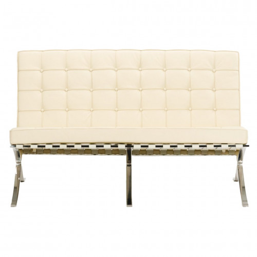 диван barcelona 2 прямой белый в Нижневартовске