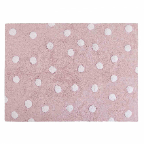 ковер polka dots розовый-белый в Нижневартовске