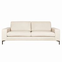 диван quattro трехместный прямой молочный в Нижневартовске