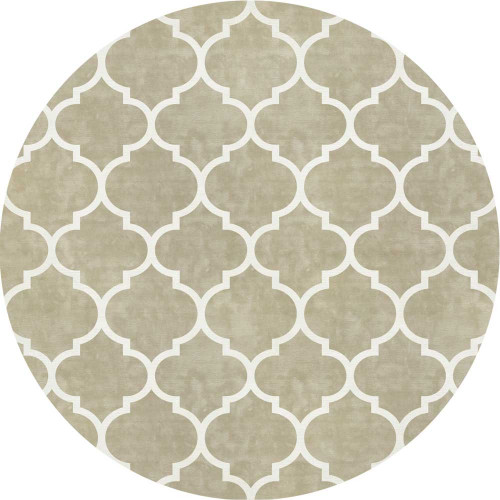 ковер trelli круглый 320x320 бежевый в Нижневартовске