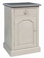 тумбочка прикроватная жемчужина comptoir de famille белая в Нижневартовске