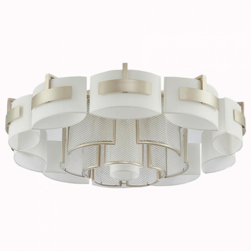 потолочная люстра newport 4316/pl бежевая в Нижневартовске